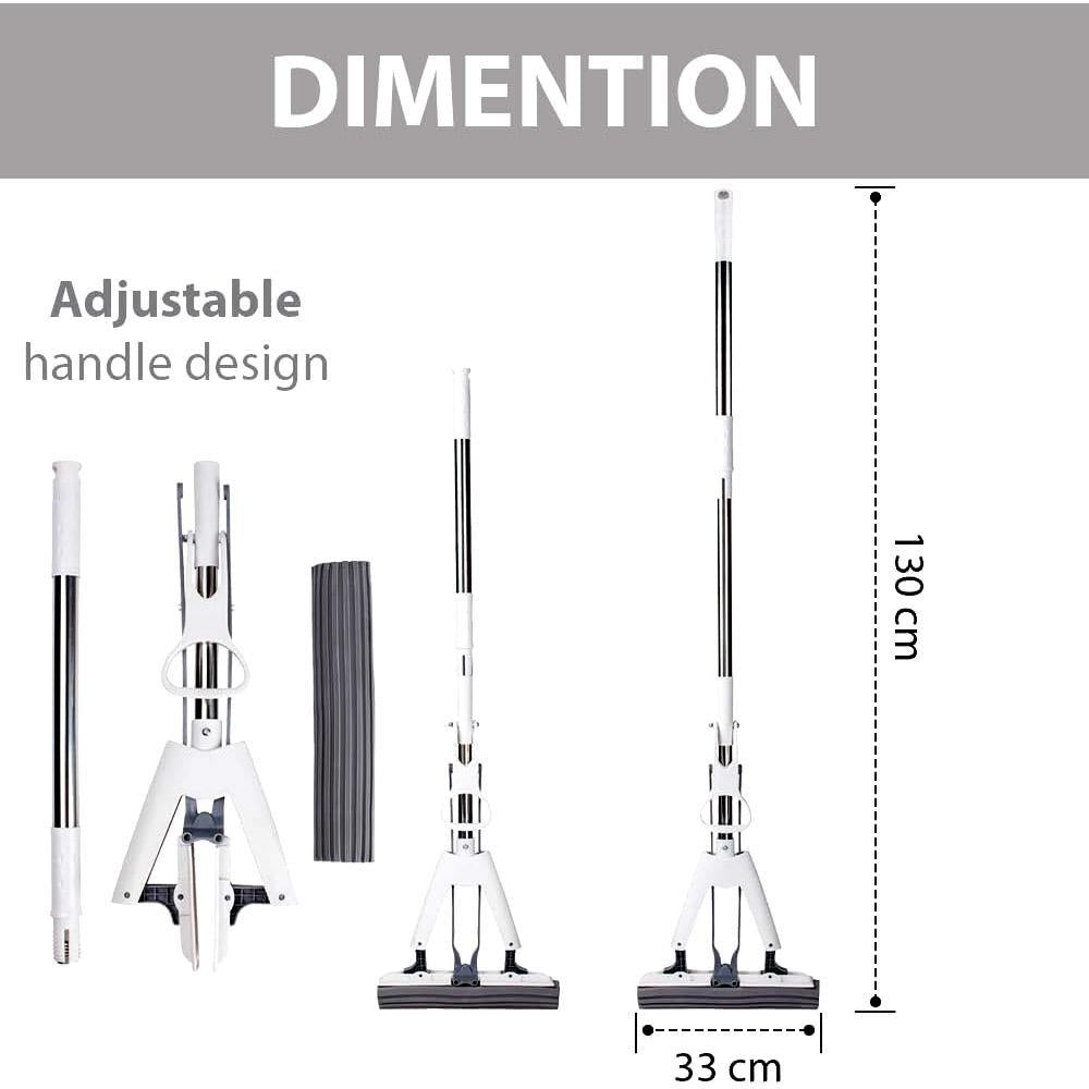 Mop - 1 Piece Compact and User-Friendly Design