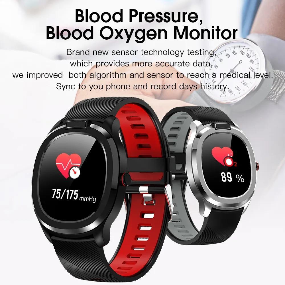 Microwear 2024 Smartwatch – Blood Pressure Monitoring, Body Temperature Tracker & Fitness Features